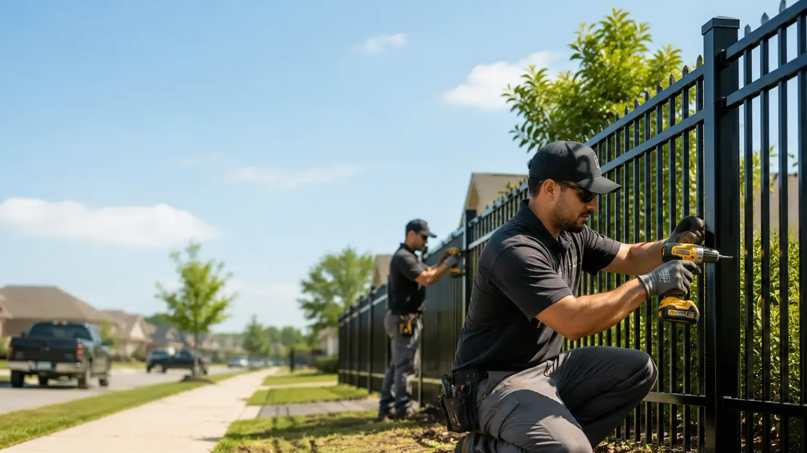 Metal Fence Installation in Hall Summit, LA